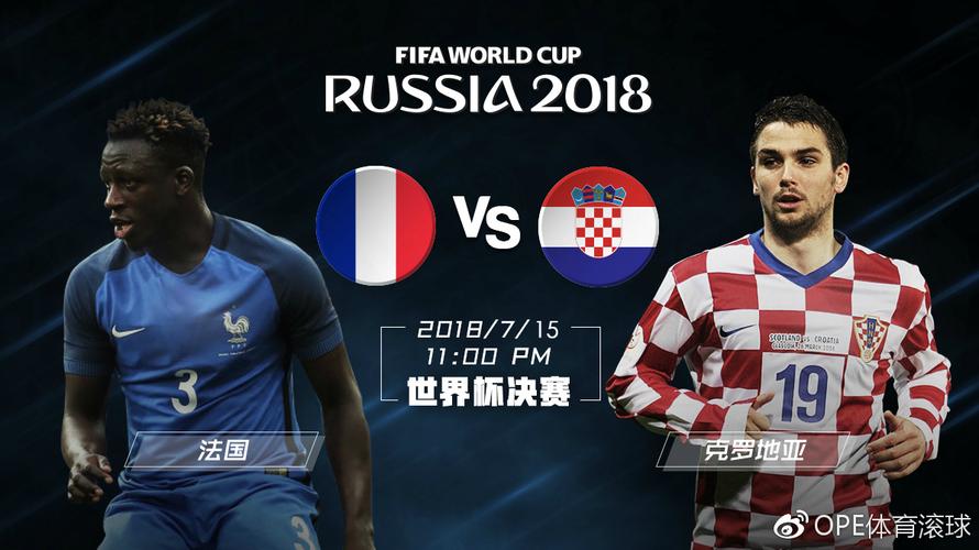 法国vs克罗地亚决赛